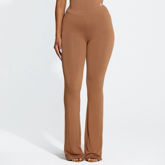 naked wardrobe Pants - Naked Wardrobe The NW Knockin' Boots Pant in Brown Sugar